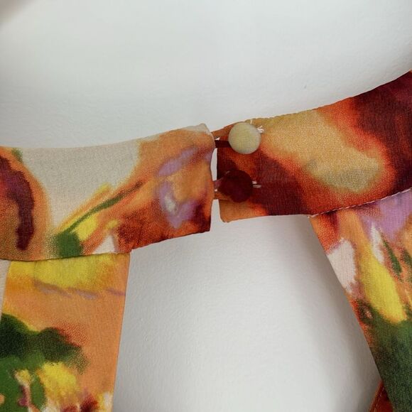 Maeve Floral Mini Dress - Multicolor - Picture 11 of 16